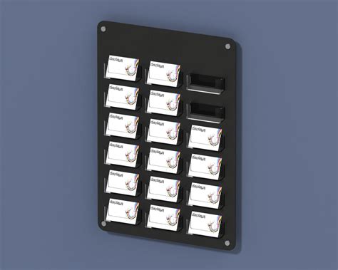 wall mounted credit card holder.